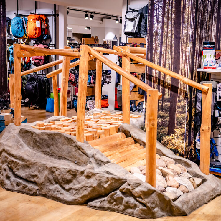 Teststrecke zum Ausprobieren der Wanderschuhe Bungert Wittlich